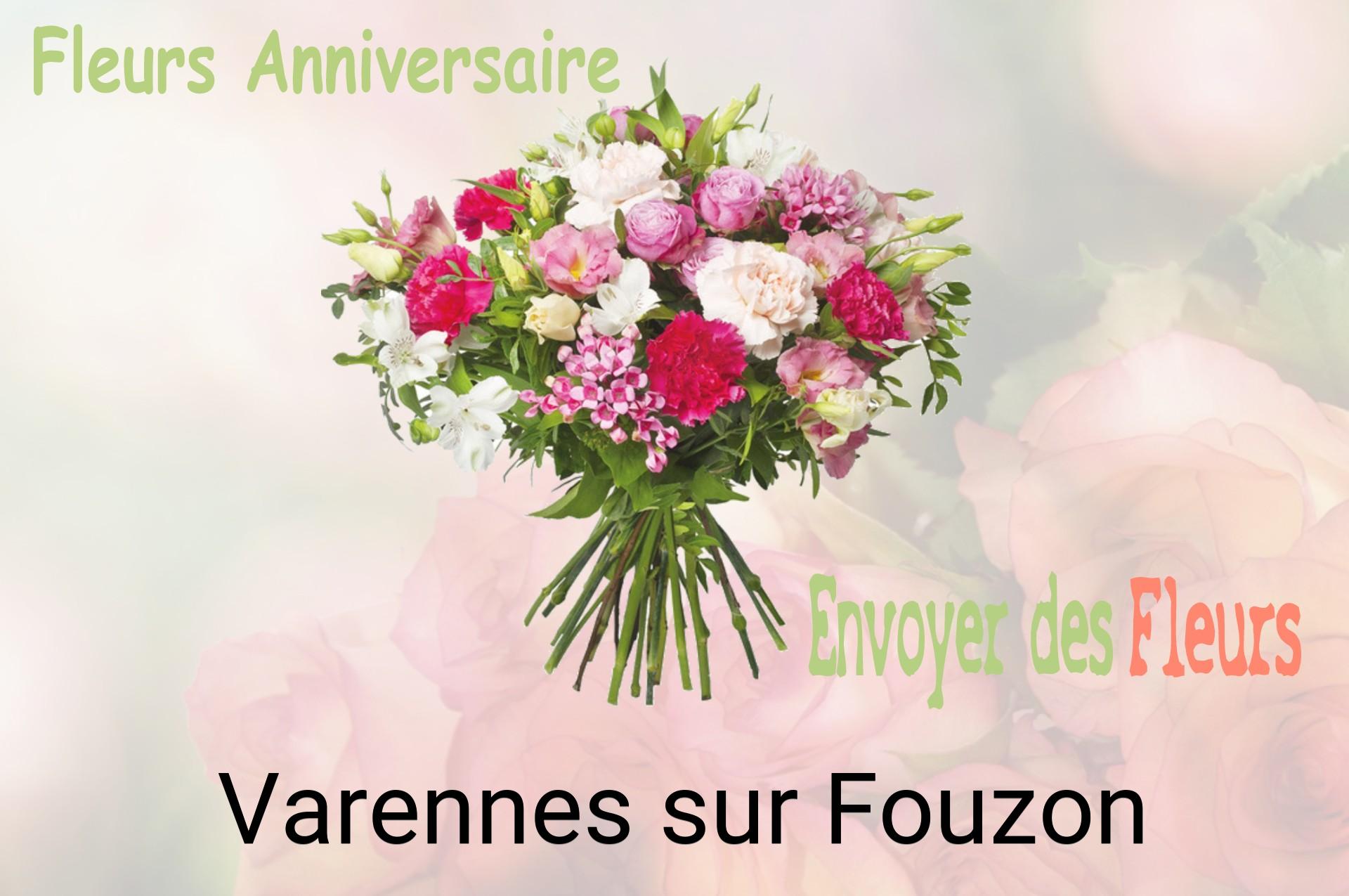 Bouquet de fleurs d’anniversaire livré à Varennes-sur-Fouzon